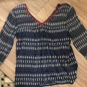 Lucky Brand Sheer Top